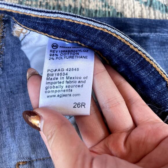 AG Adriano Goldschmied The Legging Ankle Super Skinny Jeans - Size 26R - Picture 7 of 10